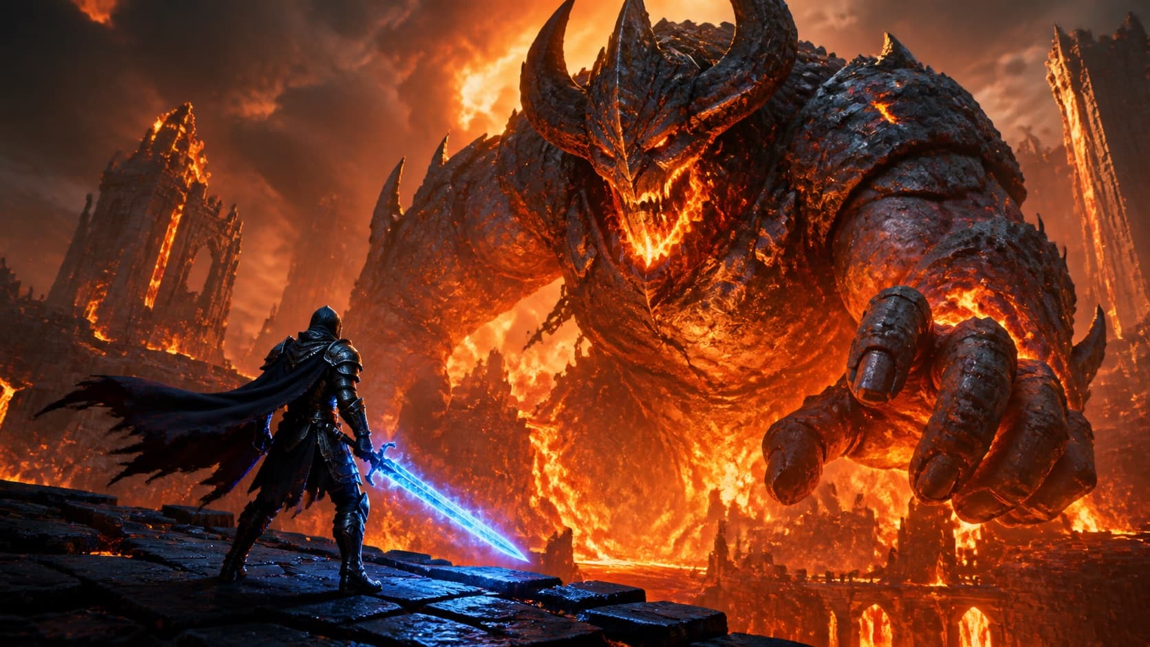 Boss Battle AI YouTube thumbnail example