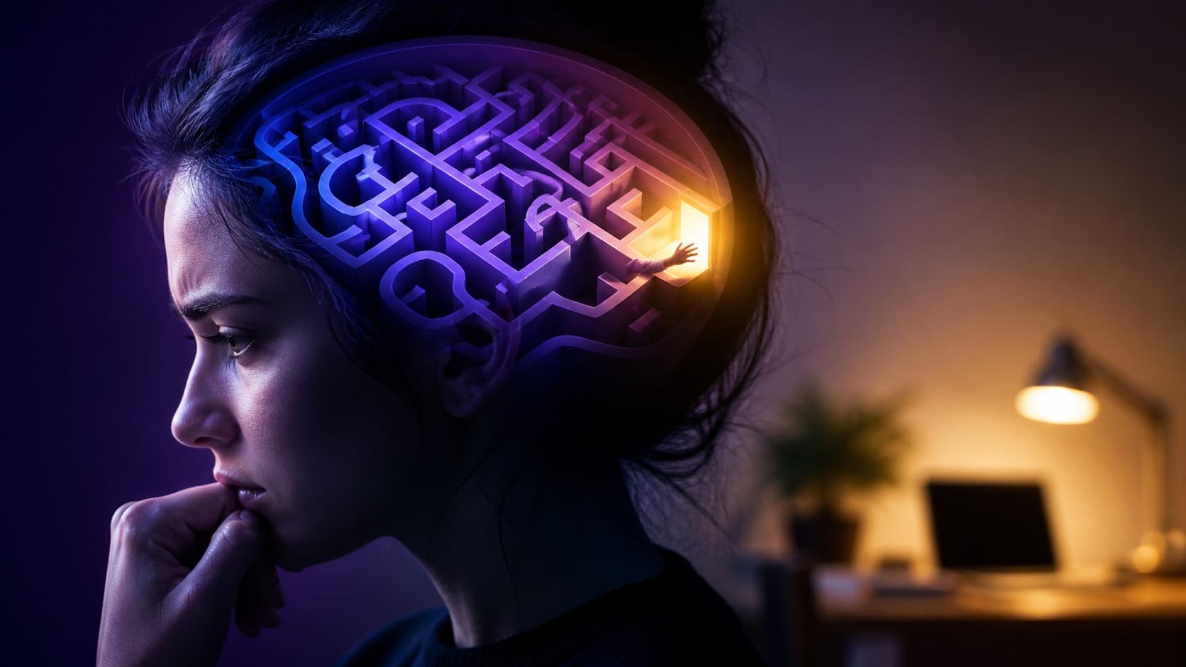 Psychology Explained AI YouTube thumbnail example